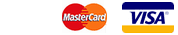 Mastercard, Visa and American Express Accepted