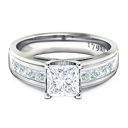 princess diamond shape