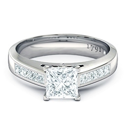 Elena Platinum Engagement Ring