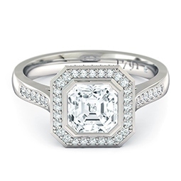 square radiant diamond shape