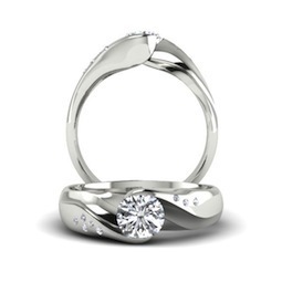 Custom Designed Diamond Engagement ring