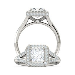 Unique one-off diamond ring