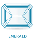 emerald diamond shape