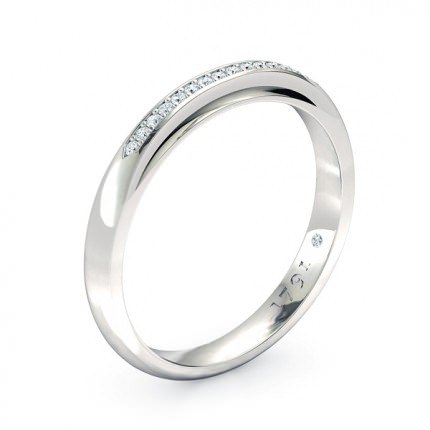 Platinum 950 Verita Celebration Ring - Main View