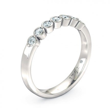 Platinum 950 Fiducia Celebration Ring - Main View