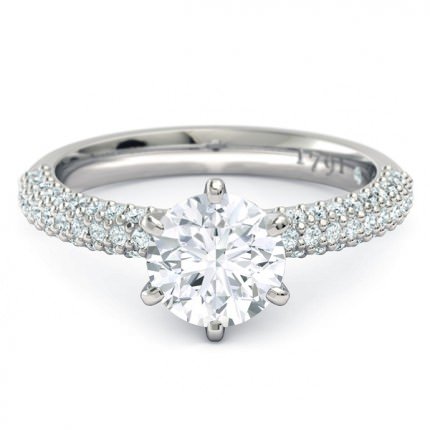 Engagement Rings White Gold Passione
