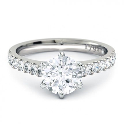 Engagement Rings Platinum 950 Scintillare