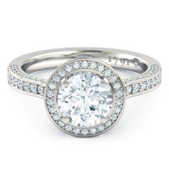 Engagement Rings Platinum 950 Sempre