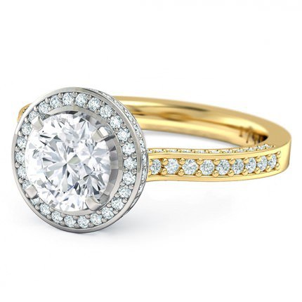 Engagement Ring Sempre - Side View