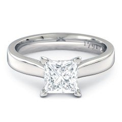Princess Engagement Rings Platinum 950 Princess Solitaire
