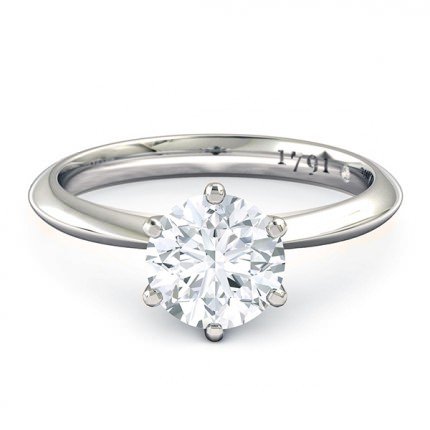 Engagement Rings Platinum 950 1791 Classic