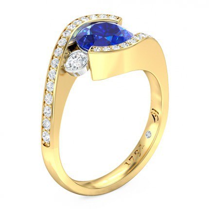 Sapphire Ring Lana - Main View