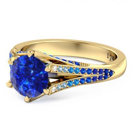 Sapphire Ring Alta - Side View