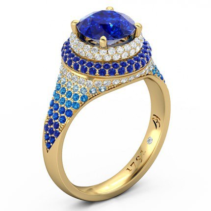Sapphire Ring Olympia - Main View