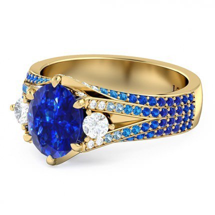 Sapphire Ring Sierra - Side View