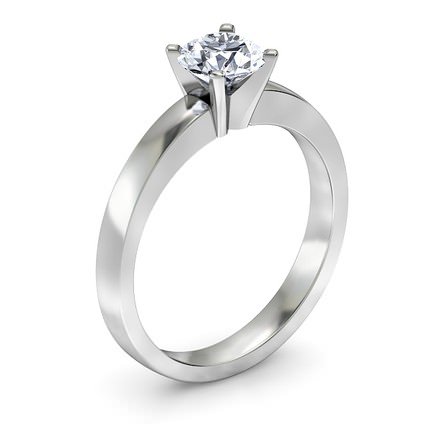 Diamond Ring Platinum 950 Harmony - Main View