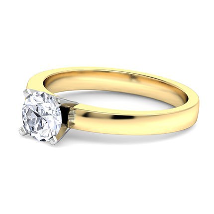 Diamond Ring Harmony - Side View