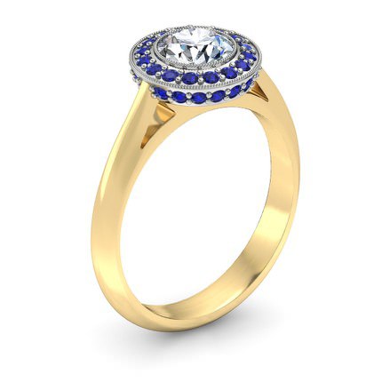 Diamond Ring Azure - Main View