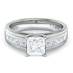 Princess Engagement Rings Platinum 950 1791 Princess