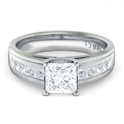 Princess Engagement Rings Platinum 950 1791 Princess