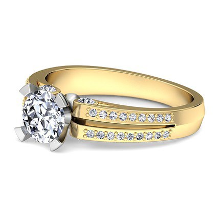 Diamond Ring Pia - Side View