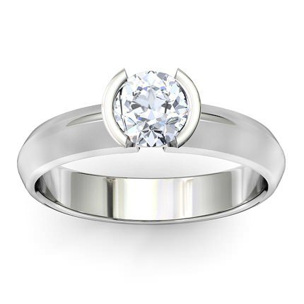 Diamond Rings White Gold The Solitaire