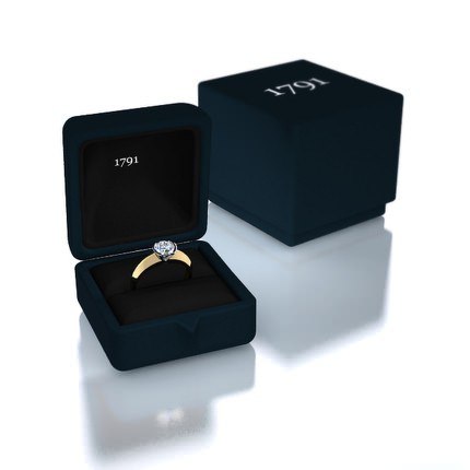 Diamond Ring The Solitaire - Box View