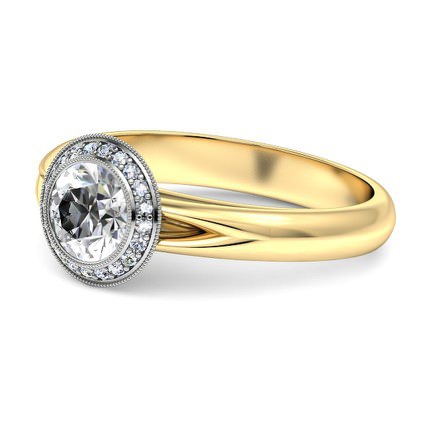 Diamond Ring Angelica - Side View