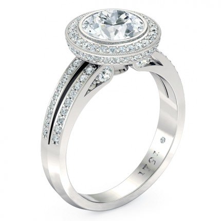 Diamond Ring White Gold Essence - Main View