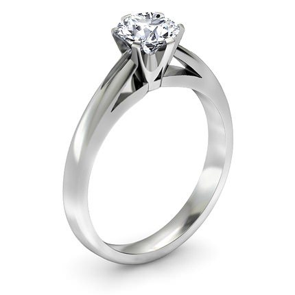 Diamond Ring Platinum 950 Carla - Main View
