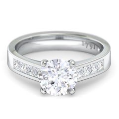 Engagement Rings Platinum 950 Fiorella