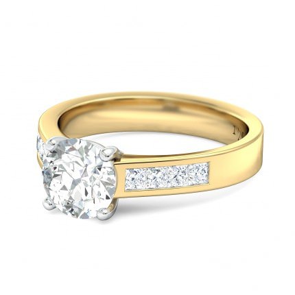 Diamond Ring Fiorella - Side View