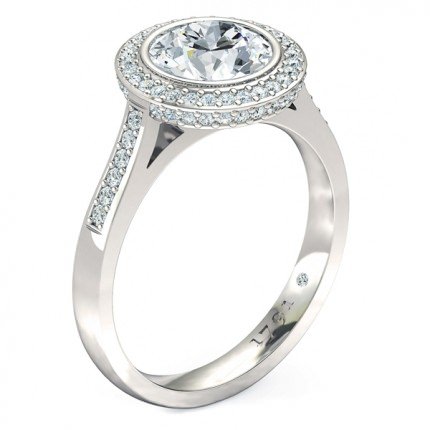 Diamond Ring Platinum 950 Spellbound - Main View