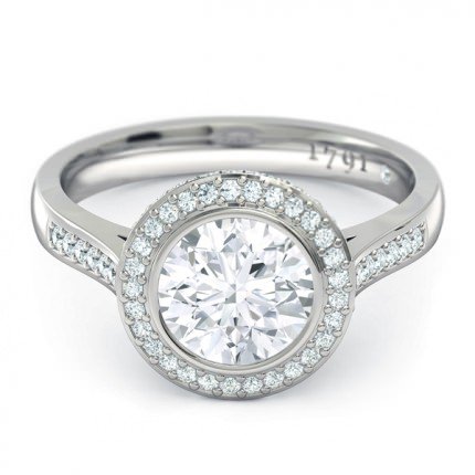 Diamond Rings Platinum 950 Spellbound