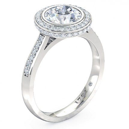 Diamond Ring Platinum 950 Spellbound - Main View