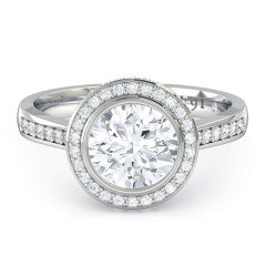 Diamond Rings Platinum 950 Spellbound