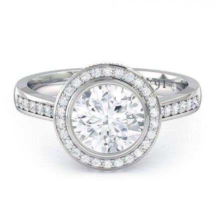 Diamond Rings Platinum 950 Spellbound