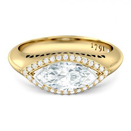 Marquise Diamond Rings Orlo