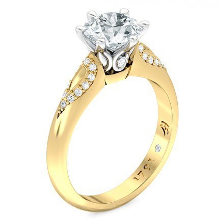 Diamond Ring Petalo - Main View