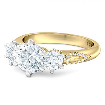 Diamond Ring Grace - Side View
