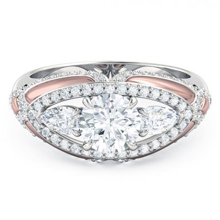 Diamond Rings White Gold Isla