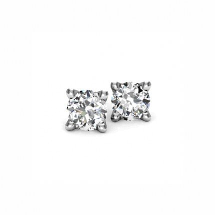 Diamond Earrings White Gold 1791 Brilliant Stud Earrings