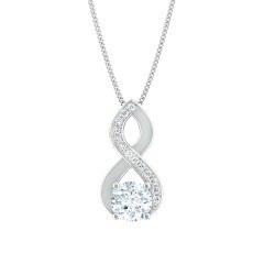 Diamond Necklaces White Gold Felicita