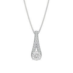 Diamond Necklaces Platinum 950 Maia
