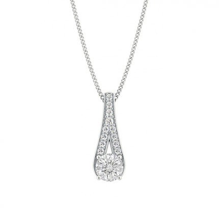 Diamond Necklaces White Gold Maia