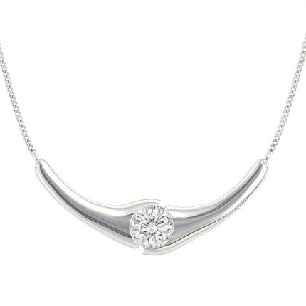 Diamond Necklaces Platinum 950 Embrace