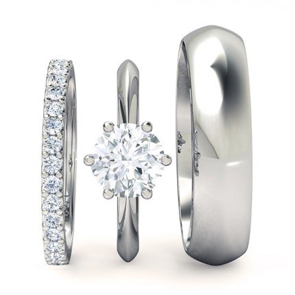 Matching Sets White Gold 1791 Classic