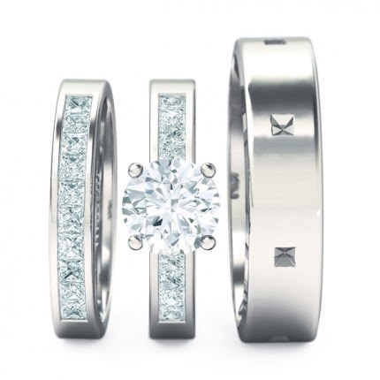  Platinum 950 Fiorella Matching Set