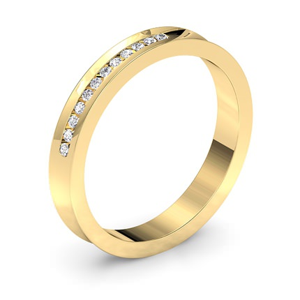 Wedding Band Concave Brilliant Band - Main View