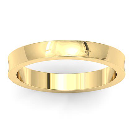 Wedding Bands Concave Band